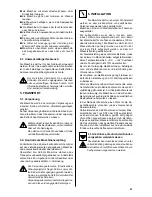 Preview for 41 page of Rancilio Classe 8 DE Original Instructions Manual