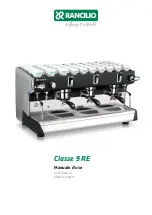 Rancilio Classe 9 RE User Manual preview