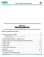 Предварительный просмотр 25 страницы Rancilio EGRO 55 Series Technical Manual