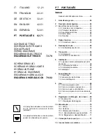 Preview for 62 page of Rancilio epoca CD Use And Maintenance Manual