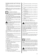 Предварительный просмотр 47 страницы Rancilio EPOCA E-S-S-Tank Use And Maintenance