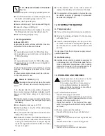 Preview for 24 page of Rancilio Epoca E1 Use And Maintenance