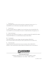 Предварительный просмотр 104 страницы Rancilio Millennium Use And Maintenance Manual