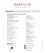 Preview for 37 page of Rancilio Specialty 2 GR User Manual