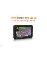 Предварительный просмотр 24 страницы Rand McNally intelliroute TND 520 LM Quick Start Manual