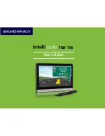 Rand McNally intelliroute TND 700 User Manual preview