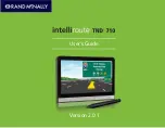 Предварительный просмотр 1 страницы Rand McNally Intelliroute TND-710 User Manual