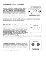 Предварительный просмотр 9 страницы Randall T2C Operation Manual