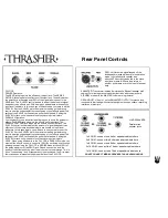 Preview for 5 page of Randall Thrasher Operation Manual