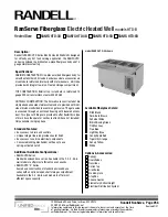 Предварительный просмотр 19 страницы Randell 14G HTD-2 Specifications