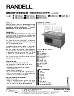 Предварительный просмотр 21 страницы Randell 14G HTD-2 Specifications