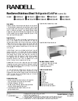 Preview for 1 page of Randell 14G SCA-2 Specifications