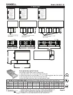 Preview for 7 page of Randell 20048SCF-32 Specifications