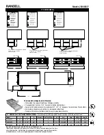 Предварительный просмотр 2 страницы Randell 20048SCF Specifications