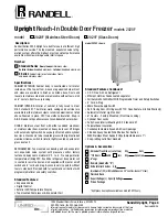 Preview for 7 page of Randell 2010 Specifications