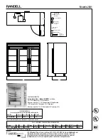 Предварительный просмотр 2 страницы Randell 2031 Specifications