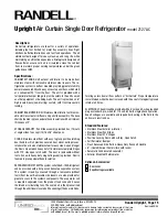 Preview for 1 page of Randell 2127AC Specifications