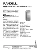 Randell 2135 Specifications preview