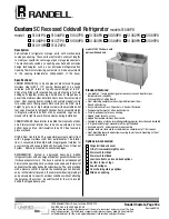 Randell 513114PO Specifications preview