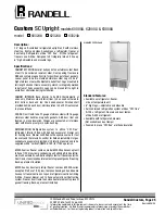 Randell 60324A Specifications preview