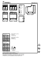 Предварительный просмотр 2 страницы Randell 66331AR Specifications