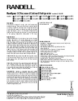 Предварительный просмотр 1 страницы Randell RanSpec 513114PO Specifications