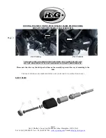 R&G CP0443 Fitting Instructions Manual preview