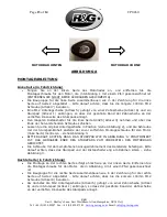 Preview for 13 page of R&G CP0460 Fitting Instructions Manual