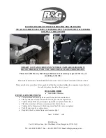 R&G FI0135BK Fitting Instructions preview