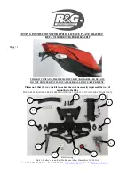 Preview for 1 page of R&G LP0116 Fitting Instructions Manual