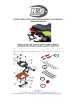 R&G LP0207BK Fitting Instructions Manual preview