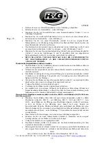 Preview for 16 page of R&G LP0249BK Fitting Instructions Manual