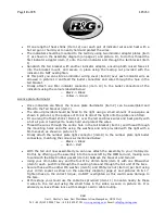 Preview for 10 page of R&G LP0262BK Fitting Instructions Manual