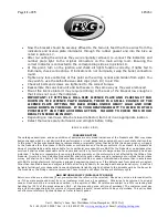 Preview for 11 page of R&G LP0262BK Fitting Instructions Manual