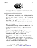 Preview for 8 page of R&G LP0263BK Fitting Instructions Manual