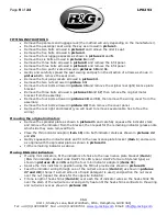 Preview for 9 page of R&G LP0293 Fitting Instructions Manual