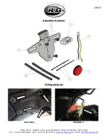 Preview for 3 page of R&G LP0307BK Fitting Instruction