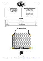 Предварительный просмотр 2 страницы R&G RAD0322PRO Fitting Instructions Manual