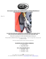 Preview for 14 page of R&G RAD9021 Fitting Instructions Manual