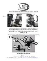 R&G RSET02BK Fitting Instructions Manual preview