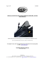 Preview for 7 page of R&G SCN0011 Fitting Instructions Manual