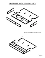 Preview for 11 page of R&H Arkham Horror Box Organizer Assembly Instructions Manual