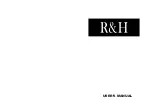 Preview for 1 page of R&H DPi Series User Manual