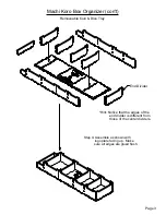 Preview for 4 page of R&H Firefly Workshops Machi Koro Box Organizer Assembly Instructions