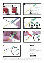 Preview for 2 page of R&M FO Field Patch set Installation Manual