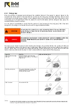 Предварительный просмотр 16 страницы R&M LK10C022200 Owner'S Manual