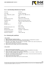 Preview for 25 page of R&M LOADMATE LM Series Installation And Maintenance Manual