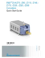 R&S 1307.7000.03 Quick Start Manual preview