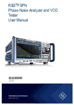 Preview for 1 page of R&S 1322.8003K06 User Manual