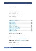 Предварительный просмотр 182 страницы R&S 3629.8856.02 User Manual